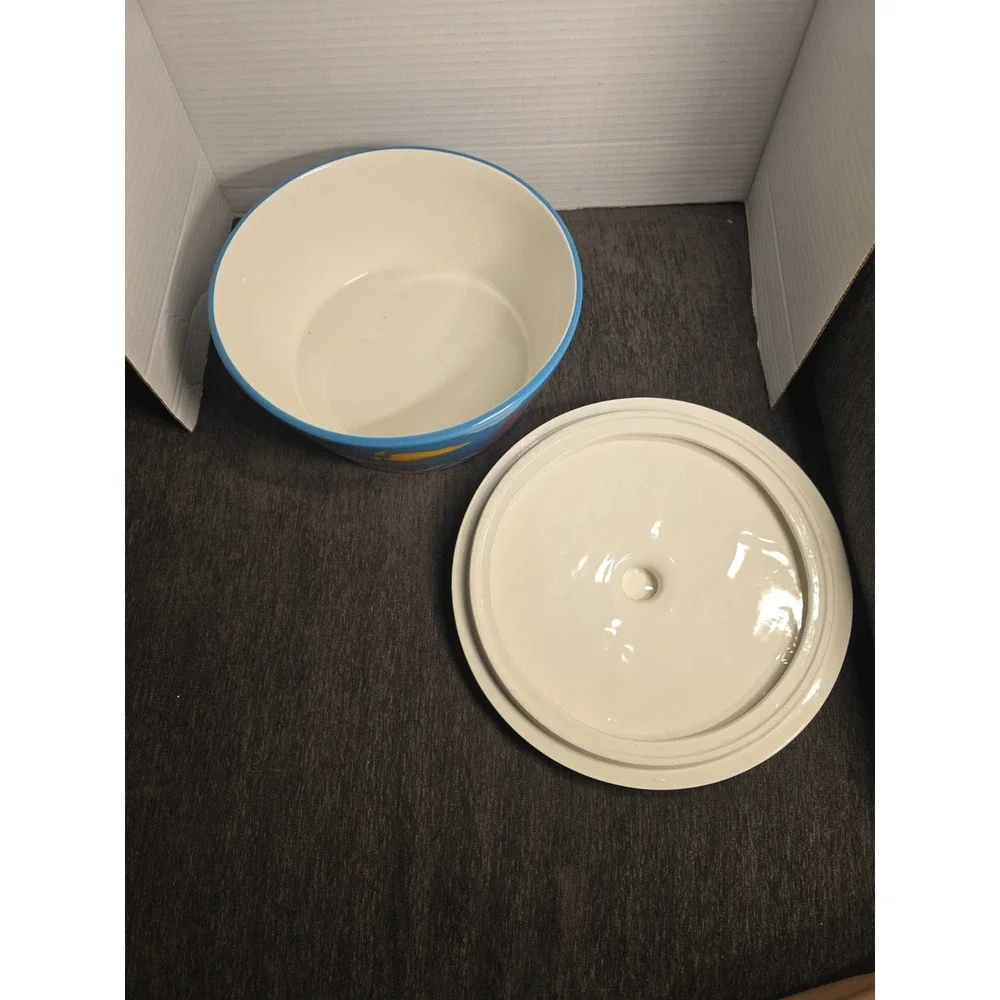 The Main Ingredients Southwestern Chili Peppers Stoneware Large Covered Serving